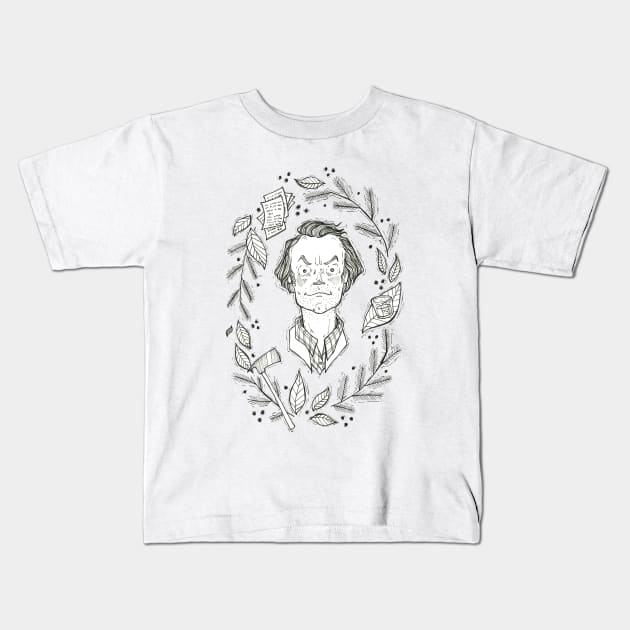 Jack Torrance Kids T-Shirt by RachelMSilva